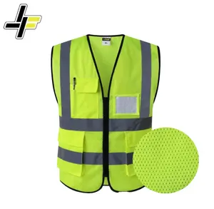 2024 New type High Visibility Safety Mesh breathable Road rescue Outstanding supplier reflective vest