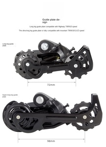 TOOPRE Mountain Bike 7/8/deragliatori posteriori a 9/10 velocità e cambio bici da strada deragliatori a 10/11 velocità regolabili - Product Image 4