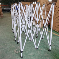 Tente de Publicité Personnalisée 3x6m (10x20ft) pour Salon Professionnel, Événement, Auvent Imperméable, Stand Pop-up, Gazebo avec Cadre Pliant