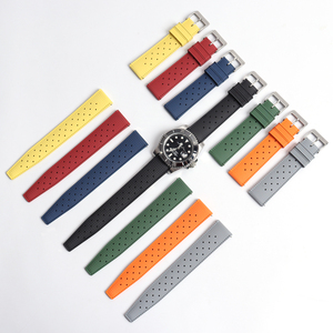 20mm 22mm envío rápido correa de goma de silicona <span class=keywords><strong>correas</strong></span> de reloj deportivo de liberación rápida para <span class=keywords><strong>Suunto</strong></span> <span class=keywords><strong>9</strong></span> correa de reloj de repuesto - Product Image 2
