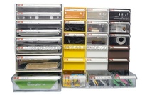 Organizador de escritorio de papelería de estudio de diseño moderno Caja de clasificación de archivos de papel A4