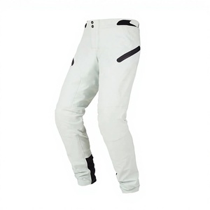Pantalon de motocross blanc pour homme, haute qualité, coupe-vent, pour la conduite en extérieur, grandes tailles, unisexe, toutes saisons, vente en gros - Product Image 1
