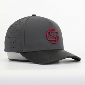 Produttore di Cappellini Personalizzati con Ricamo 3D, Minimo 25 Pezzi, Cappelli alla Moda con Fori Tagliati al Laser, Vendita all'Ingrosso - Product Image 3