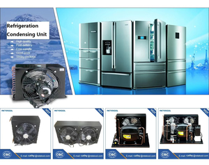 Производитель поставляет 3hp, рефрижераторная Конденсационная установка открытого типа, хорошая стабильность для ресторана, автоматическая новая б/у - Product Image 6