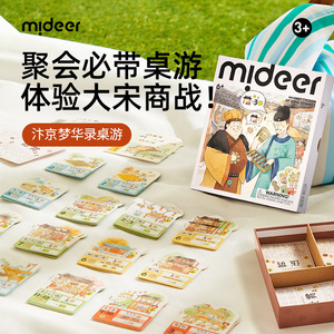 Jeu de société Mideer Market Tycoon Of Song Dynasty pour enfants de 6 ans et plus, jeu familial interactif avec dés et cartes, jouet éducatif - Product Image 5