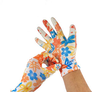 بيع بالجملة-قفازات حديقة شخصية-قفازات حماية ضد الانزلاق سميكة من النتريل-قفازات ميدانية للتنفس - Product Image 4