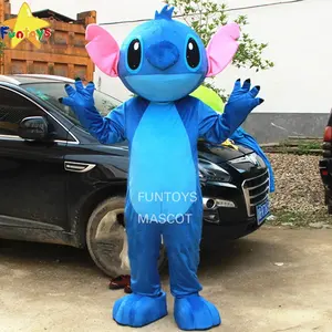 Funtoys Lilo 스티치 마스코트 의상 코스프레 만화 성인을위한 할로윈 파티 이벤트 멋진 드레스