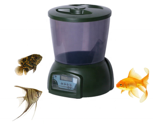 स्वचालित तालाब मछलीघर टैंक के साथ डिजिटल मछली फीडर बड़े क्षमता स्वत: मछली फीडर - Product Image 3