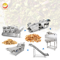 Machine industrielle ORME pour peler les amandes, rôtir et trancher les cacahuètes, ligne complète de rôtissage et de pelage des cacahuètes