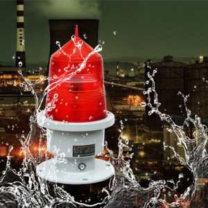 Feu d'obstacle aérien, indicateur à simple tour, lampe de navigation pour immeubles de grande hauteur, balise de signalisation puissante, lampe d'avertissement pour ponts - Product Image 6
