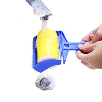Wasch barer wieder verwendbarer klebriger Entferner Haars taub Kleidung Pet Mini Brush Removal Cleaner Trommel abdeckung Stoff Fussel rolle