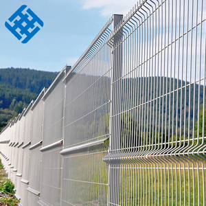 Gấp PVC tráng 3D cong hàn dây lưới hàng rào tấm mạ kẽm uốn hàng rào bằng lưới nhà máy bán buôn - Product Image 4