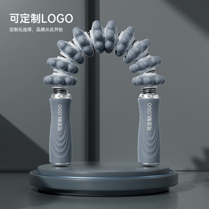 Bastón de masaje de yoga flexible con nueve ruedas de silicona para alivio muscular, masaje de piernas y pantorrillas, equipo de fitness unisex - Product Image 2