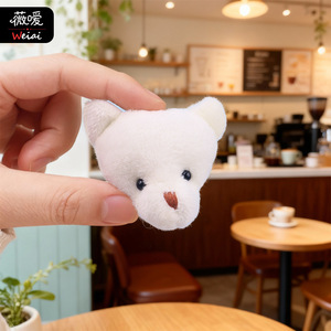 Figurines d'ours Teddy articulées, jouets en peluche d'ours, porte-clés, pendentifs, ours articulés, ours nus, petits ours blancs, ours - Product Image 3