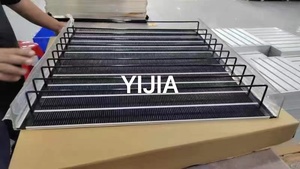 Kunststoff beschichtung Metall-Schwerkraft rollen regal für Kühlschrank kühler Essential Warehousing & Supermarket Supply - Product Image 2