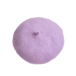 Chapeau béret en laine à la mode pour l'hiver Chapeaux à la française Casquettes béret pour femmes Filles Cadeau promotionnel pour dames - Product Image 5