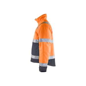 BLAKLADER-Veste d'hiver 486218115396M haute visibilité Orange/Mid grey - EAN 7330509755600 HI-VIS WORKWEAR - Product Image 4
