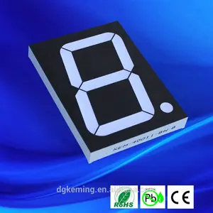 4 Digit Digital Led Display HOUKEM-40011-BW Large 100mm 4 Inch 7 Segment Display 4" Led Digital 7 Segment Display White