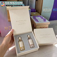Boîte cadeau cosmétique carrée de luxe à couvercle rabattable avec fermeture magnétique, logo personnalisé, impression quadricolore, emballage pour soins de la peau et parfums avec insert