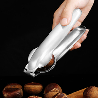 Ouvre-châtaignes et machine à couper en acier inoxydable deux-en-un pour la cuisine, écologique, durable, pour usage familial