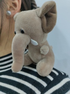 Greenmart 2024 Muñeco <span class=keywords><strong>de</strong></span> Peluche Personalizado, Mini Figura <span class=keywords><strong>de</strong></span> Dibujos Animados Magnética para el Hombro, <span class=keywords><strong>Elefante</strong></span>/Ratón/Dinosaurio/Hombrito <span class=keywords><strong>de</strong></span> Nieve, Juguete <span class=keywords><strong>de</strong></span> Peluche Pequeño para Regalo - Product Image 5