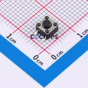 TSC015A03526B Tactile Switch SMD-4P,4.5x4.5mm Switch ( Operating Force: 2.6N )( Switch Length: 6.8mm )( Switch Width: 4.5mm ) - Product Image 1