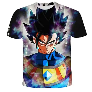<span class=keywords><strong>T</strong></span>-<span class=keywords><strong>shirt</strong></span> Anime <span class=keywords><strong>Personnalisé</strong></span> avec Logo et Motif de Personnage de Dessin Animé Goku pour Homme, Impression par Sublimation Totale, <span class=keywords><strong>T</strong></span>-<span class=keywords><strong>shirt</strong></span> Mode Imprimé en 3D - Product Image 4