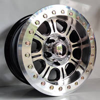 عجلة من سبيكة Beadlock حقيقية 16x6h139.7 Cb110.2 لتويوتا Lc70 Lc75 Hj60 Lc80 ونيسان Y60 Y61