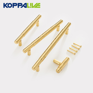 Koppalive Tay Cầm Bằng Đồng Thau Rèn Màu Vàng Kim Loại Hiện Đại Tay Cầm Tủ Ngăn Kéo Nhà Bếp Sang Trọng Kéo Cho Tủ Quần Áo - Product Image 6