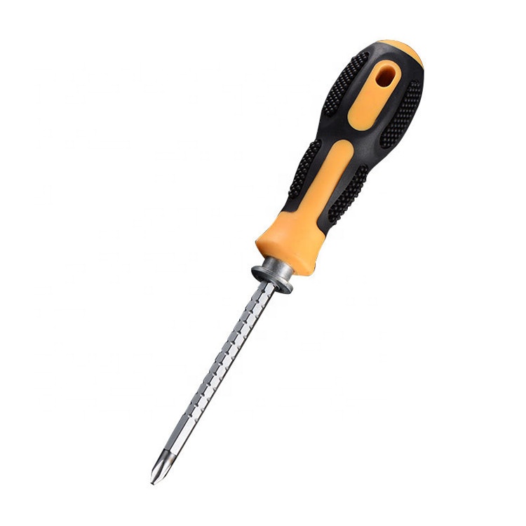 YTH portable changeable Retractable PP handle Mannal Tool Magnetic flat Phillips Slotted Head Screw Drivers