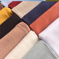 Tissu en molleton tissé enduit de PE, écologique et biologique, respirant et rafraîchissant, en lin de bambou uni, trame 160 g/m², pour usage domestique moyen, vente en gros