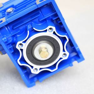 Reductor de velocidad de tornillo sin fin Nmrv 130 de bajo ruido para mezcladoras, reductores de velocidad de alta torsión - Product Image 1