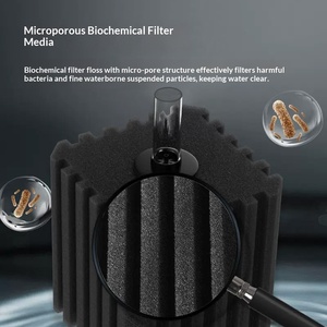 Filtro a spugna Bio Mini per acquario senza sfere biochimiche, supporto filtrante per acquari di pesci, tartarughe e gamberetti, sistema di filtrazione per acquari - Product Image 3