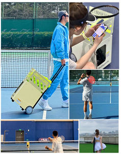 【セール】スタジアム/スポーツグラウンド向け アプリ制御 ピックルボールマシン 屋内外兼用 トレーニング用具 - Product Image 6