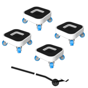 2026 Mover Set Heavy Duty Lifter Transport Appliances Furniture Moving Tool Household Easy Moving Movers Dolly Caster <b>Wheel</b> - Product Image 1
