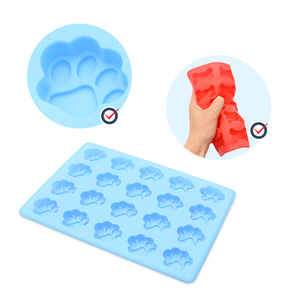 Moule de cuisson en Silicone pour os de chiot, moules en Silicone de qualité alimentaire pour chocolat, bonbons, gelée, moule à chocolat en Silicone - Product Image 2