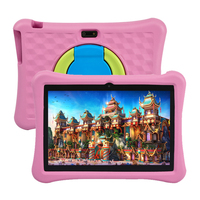 Tablette PC pour enfants de 10 pouces avec étui en EVA anti-chute, MTK6737, écran IPS Android rose bleu, jeux éducatifs, capacité de mémoire de 3 Go