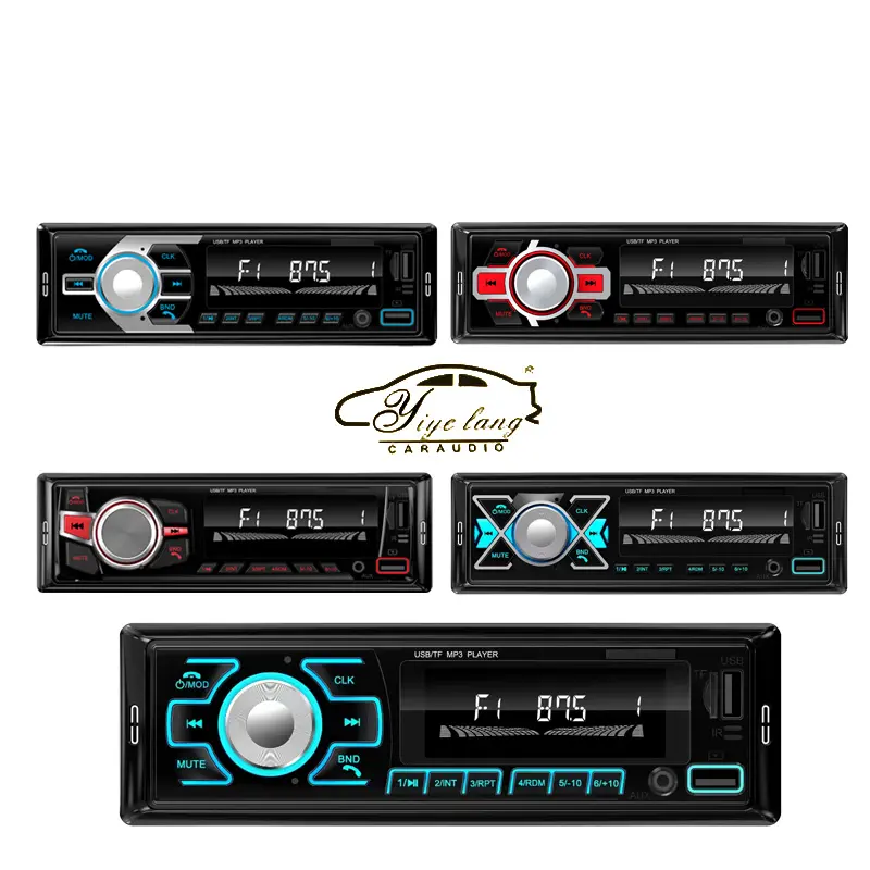 Автомобильный стерео аудио EQ звуковой эффект FM/AUX/TF/USB универсальный автомобильный стерео радио аудио плеер CD DVD mp3-плеер