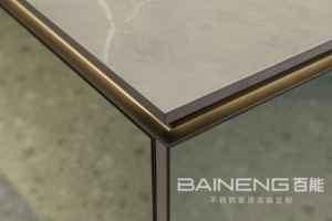 BAINENG 48 saat ücretsiz tasarım High-end Modern mobilya bir durak özelleştirilmiş ada paslanmaz çelik mutfak dolabı Villa projesi - Product Image 4