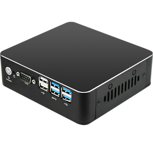 Mini PC Industrial MFC-1801 en Oferta, Intel DDR4 Sin Ventilador, SSD+HDD, 2 Puertos PCIe, Pantalla Táctil Industrial, Computadora de Escritorio - Product Image 1