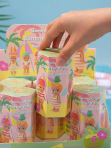 Autentico Sonny Angels Summer Vacation Blind Box Stile Confermato Coniglio Manatee Polpo Conchiglia Squalo <span class=keywords><strong>Ananas</strong></span> Figurina - Product Image 2
