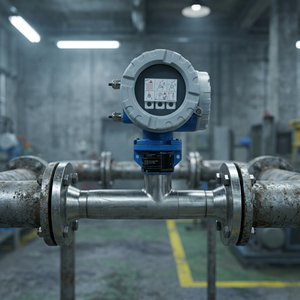 Débitmètre massique thermique à distance Endress+Hauser T-mass F 500, mesure bidirectionnelle du débit, capteur de débit d'air/gaz industriel, OEM - Product Image 3