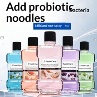 Bain de bouche probiotique 300 mL sans alcool, sans fluor, haleine fraîche, nettoyage buccal, menthe, thé vert, pêche, pamplemousse, raisin