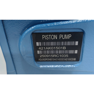Bomba de pistón de alta presión serie 421AK 421AK00172B ADU062RO8AB10AA4314000001AC100CD00C 421AK01940B 421AK01088B 421AK00166A 421AK01501B - Product Image 1
