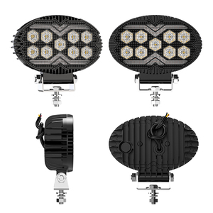 Projecteur de travail ovale 7 LED de 5,5 pouces 26W 9-30V pour voiture, éclairage de circulation diurne, lumière de travail modifiée, vente en gros - Product Image 2