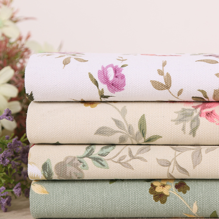 В наличии Новые премиальные простые ткани с цветочным узором для сумок и мебели