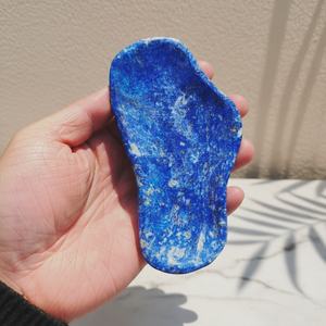 Bol en <span class=keywords><strong>Lapis</strong></span> Lazuli en Gros, Ornements Irréguliers, Vase Sacrificial de Divination, <span class=keywords><strong>Pierre</strong></span> de Guérison en Cristal pour la Décoration Intérieure - Product Image 6