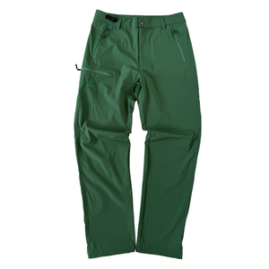 <span class=keywords><strong>Pantalon</strong></span> pour <span class=keywords><strong>femme</strong></span> en nylon vert <span class=keywords><strong>imperméable</strong></span>, coupe-vent et respirant, 160 g/m², tissé, décontracté, pour la <span class=keywords><strong>randonnée</strong></span> en plein air, personnalisable OEM/ODM - Product Image 4