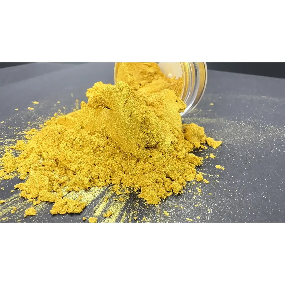 Cosray Summit Gold Series Effekt pigment für kosmetisches synthetisches Eisenoxid-Perl glanz pigment auf Glimmer basis