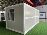 Maison conteneur pliable contemporaine pour chambre, espace de travail, bureau à domicile, dortoir